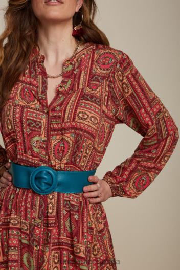 cinturón ancho ZD4DX199 accesorio lapislázuli azul mujer King Louie