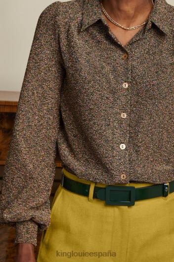 cinturón de patente ZD4DX201 accesorio verde sicomoro mujer King Louie