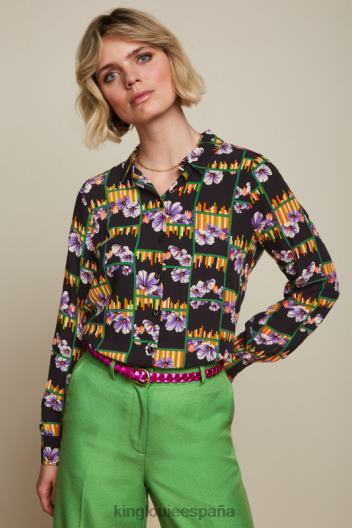 cinturón trenzado brillante ZD4DX188 accesorio caspia morada mujer King Louie