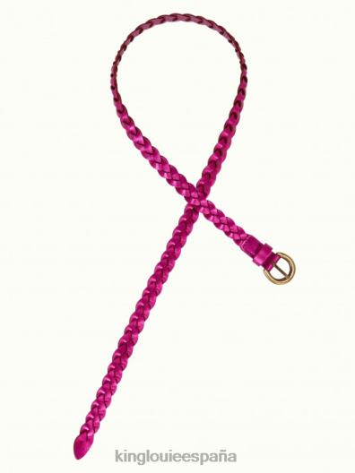 cinturón trenzado brillante ZD4DX188 accesorio caspia morada mujer King Louie