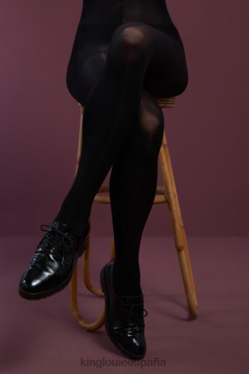 medias sólidas ZD4DX190 accesorios negro mujer King Louie