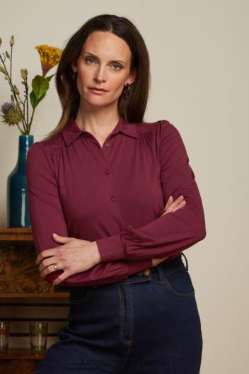 blusa carina ecocovero ligera ZD4DX135 vestir tinto cabernet mujer King Louie