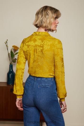 blusa carina pop-up ZD4DX125 vestir curry amarillo mujer King Louie