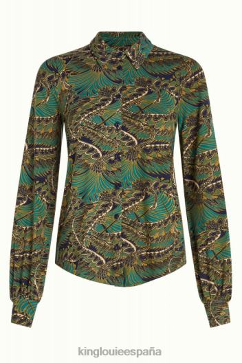 blusa maisie venus ZD4DX112 vestir azul mujer King Louie