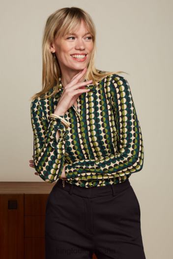 blusa quincy ZD4DX113 vestir Pino verde mujer King Louie