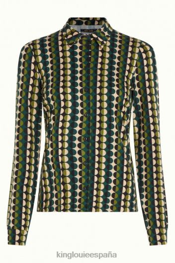 blusa quincy ZD4DX113 vestir Pino verde mujer King Louie