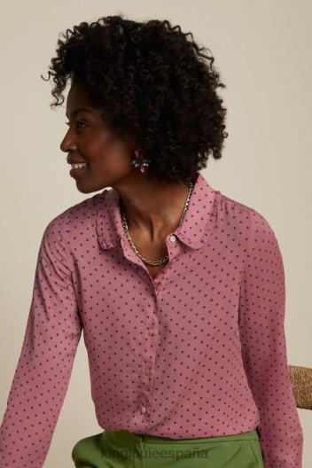 blusa sofía la bella ZD4DX120 vestir mesa rosa mujer King Louie