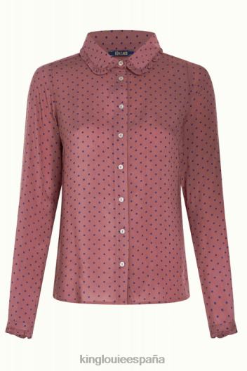 blusa sofía la bella ZD4DX120 vestir mesa rosa mujer King Louie