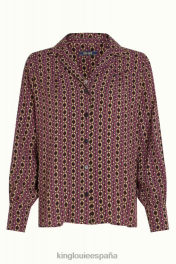 blusa tex Hoopah ZD4DX119 vestir mesa rosa mujer King Louie