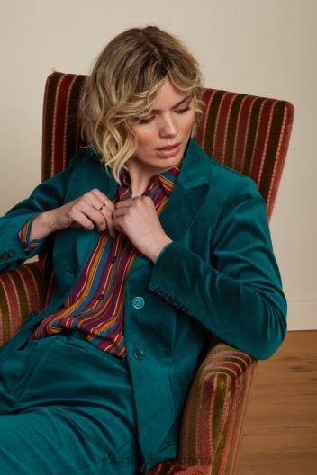 blazer bibi uni fargo ZD4DX175 vestir libélula verde mujer King Louie