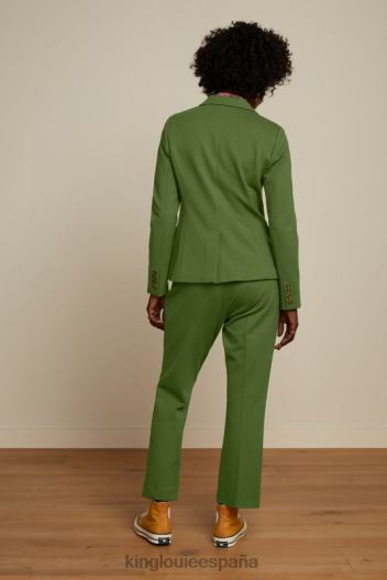 blazer bibi uni rodeo ZD4DX180 vestir verde oliva mujer King Louie