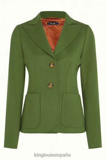 blazer bibi uni rodeo ZD4DX180 vestir verde oliva mujer King Louie