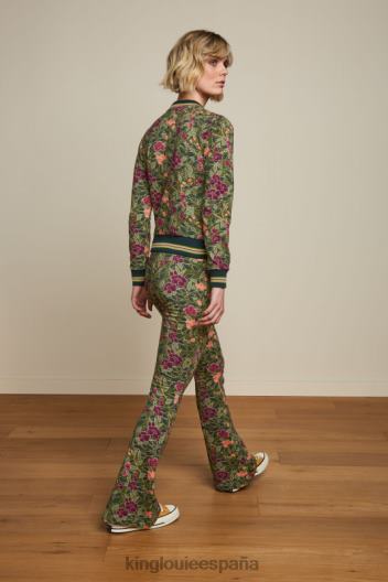 chaqueta bessie bellevue ZD4DX185 vestir verde oliva mujer King Louie