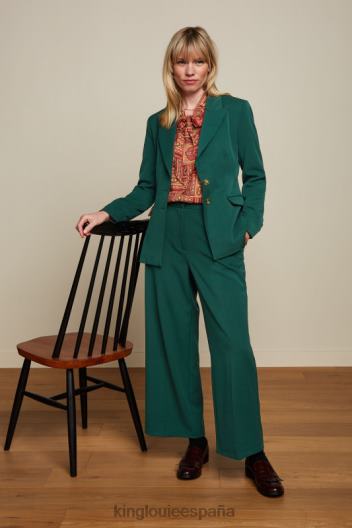 chaqueta bianca broadway ZD4DX183 vestir Pino verde mujer King Louie