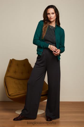 chaqueta cleo milano uni ZD4DX178 vestir Pino verde mujer King Louie