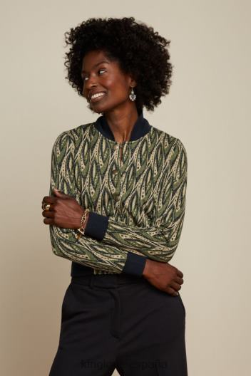 victoria de la chaqueta de cleo ZD4DX184 vestir azul mujer King Louie