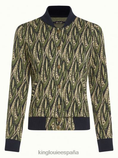 victoria de la chaqueta de cleo ZD4DX184 vestir azul mujer King Louie