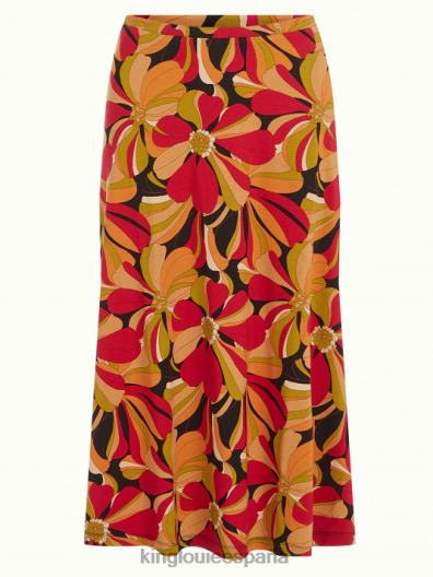 falda juno adoro ZD4DX149 vestir negro mujer King Louie