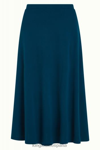 falda juno crepe milano ZD4DX164 vestir estanque azul mujer King Louie