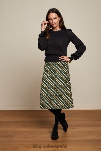 falda juno quincy ZD4DX147 vestir Pino verde mujer King Louie