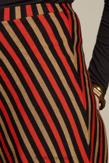 falda juno spritz ZD4DX154 vestir naranja picante mujer King Louie