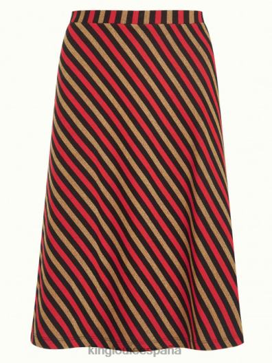 falda juno spritz ZD4DX154 vestir naranja picante mujer King Louie