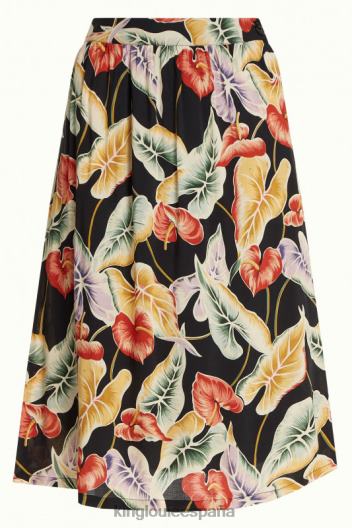 falda layla marmora ZD4DX157 vestir negro mujer King Louie