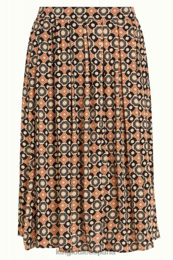 falda plisada arianna ozzy ZD4DX151 vestir Mazapán mujer King Louie