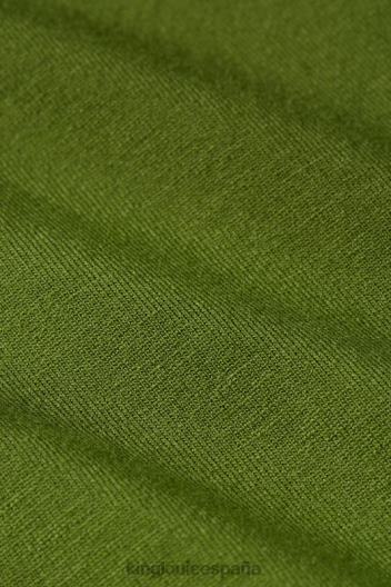 amalia top ecovero luz ZD4DX39 vestir verde oliva mujer King Louie