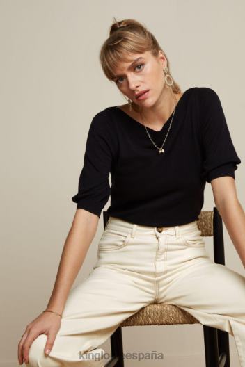 capullo superior de hiedra ZD4DX92 vestir negro mujer King Louie