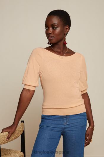 capullo superior de hiedra ZD4DX97 vestir hojaldre de crema mujer King Louie