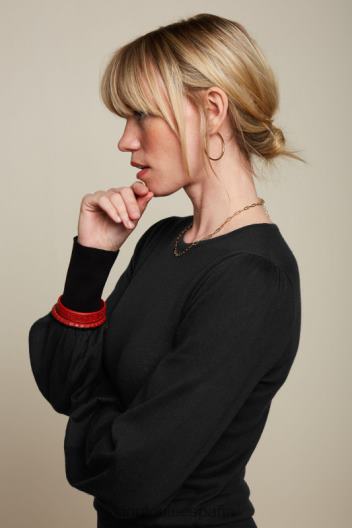 capullo superior maya ZD4DX74 vestir negro mujer King Louie