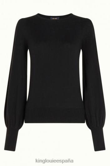 capullo superior maya ZD4DX74 vestir negro mujer King Louie