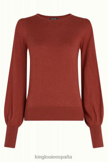 capullo superior maya ZD4DX76 vestir pátina marrón mujer King Louie