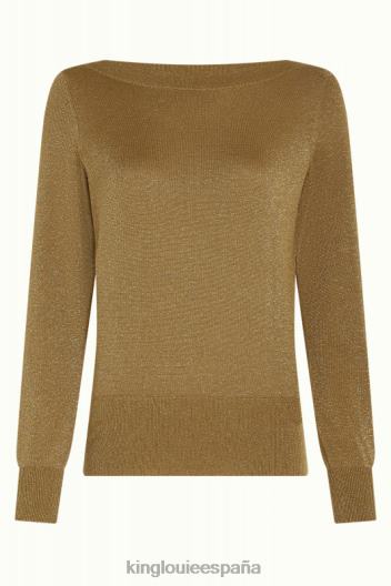 lapislázuli superior de hiedra ZD4DX69 vestir marrón dorado mujer King Louie