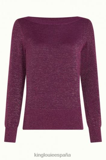 lapislázuli superior de hiedra ZD4DX72 vestir caspia morada mujer King Louie