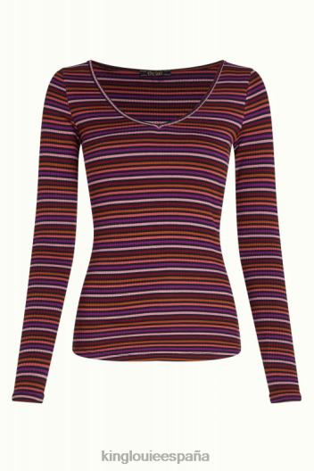 top carice v rolla raya ZD4DX54 vestir mesa rosa mujer King Louie