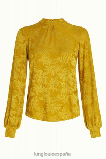 ventana emergente superior de phoebe ZD4DX42 vestir curry amarillo mujer King Louie