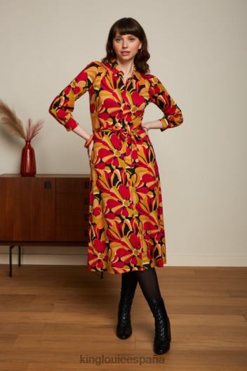 vestido carina adoro ZD4DX12 vestir negro mujer King Louie