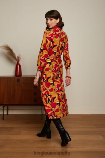 vestido carina adoro ZD4DX12 vestir negro mujer King Louie