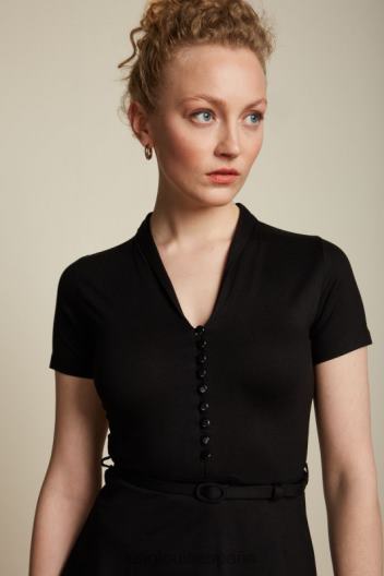 vestido emmy ecocovero clasico ZD4DX31 vestir negro mujer King Louie