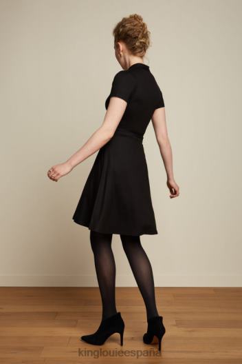 vestido emmy ecocovero clasico ZD4DX31 vestir negro mujer King Louie