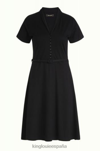 vestido emmy ecocovero clasico ZD4DX31 vestir negro mujer King Louie