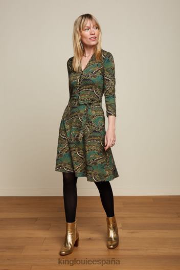 vestido emmy venus ZD4DX6 vestir azul mujer King Louie