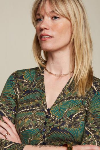 vestido emmy venus ZD4DX6 vestir azul mujer King Louie