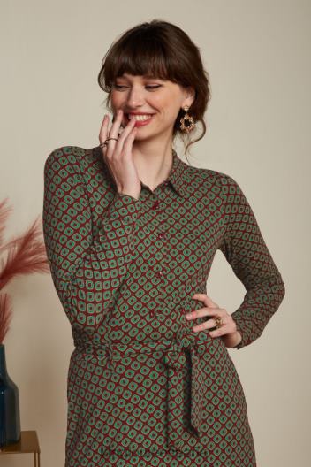 vestido sheeva polvoriento ZD4DX22 vestir tinto cabernet mujer King Louie