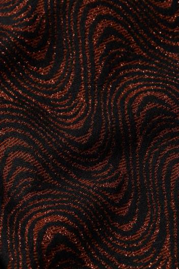 vestido túnica con cremallera tempestad ZD4DX23 vestir naranja coñac mujer King Louie