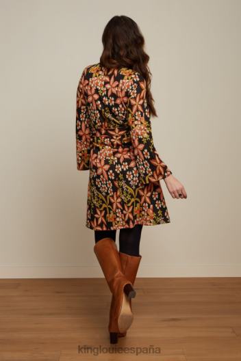 vestido túnica heloise morgane ZD4DX25 vestir negro mujer King Louie