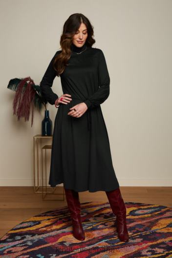 vestido viviana ecocovero clasico ZD4DX4 vestir negro mujer King Louie