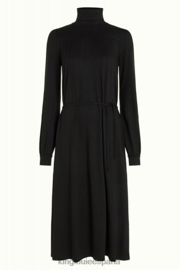 vestido viviana ecocovero clasico ZD4DX4 vestir negro mujer King Louie